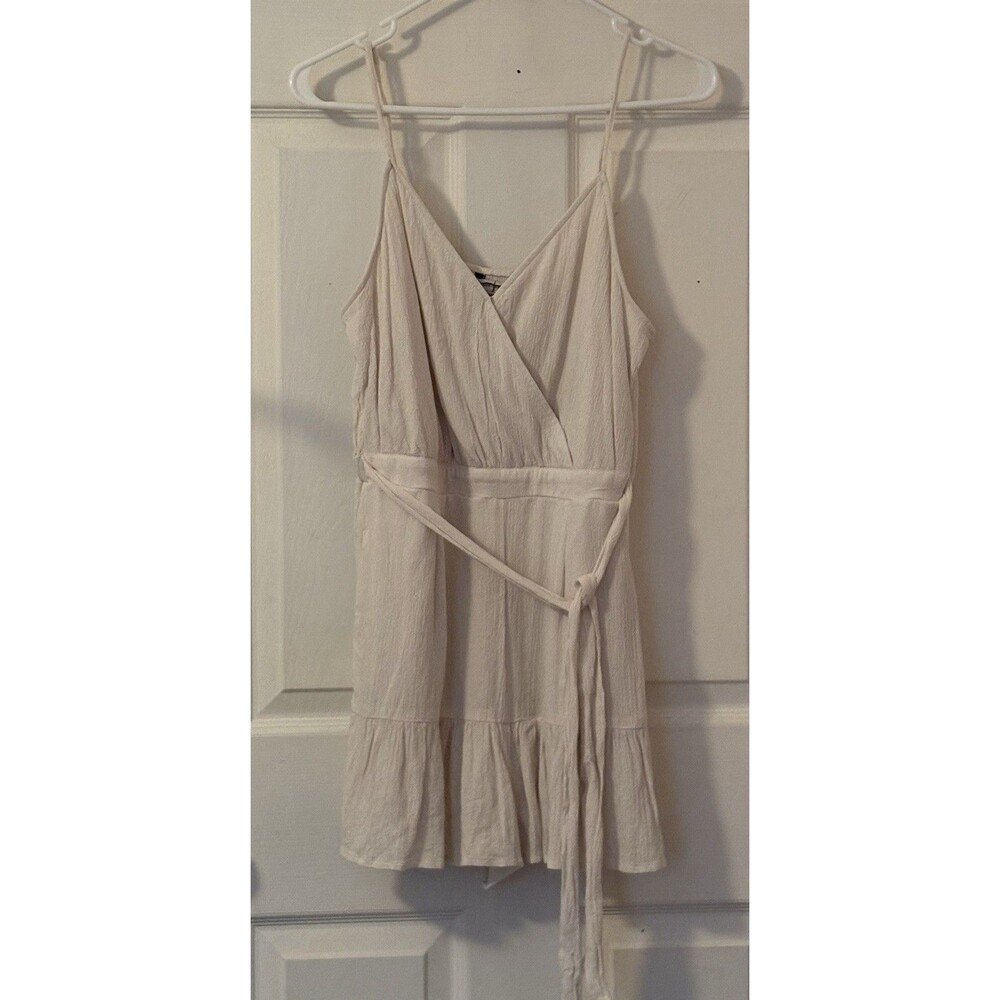 AMERICAN EAGLE Short and Sweet Romper 100% Cotton Size Medium MINIMALIST BEACH - Picture 3 of 9